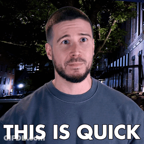 Man With Beard Wearing This Is Quick Sweater GIF