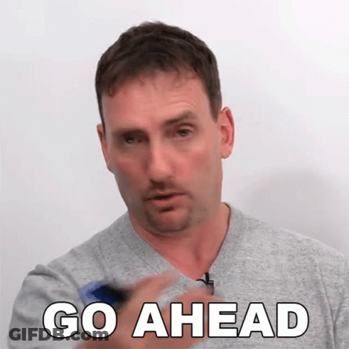 Man With Beard Wearing USA Lanyard GIF