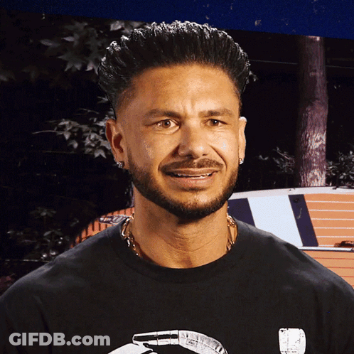 Man With Beard Wearing USA Shirt GIF