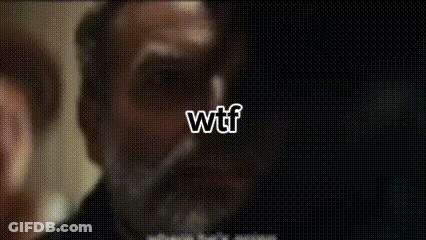 Man With Beard WTF GIF