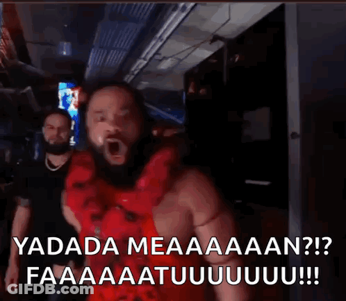 Man With Beard Yadada Meaaaaan Faaaatuuuuuuuu GIF