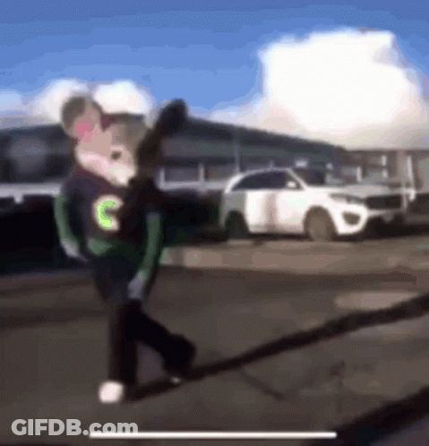 Man With Binoculars Says You're Really Nice When Drink GIF