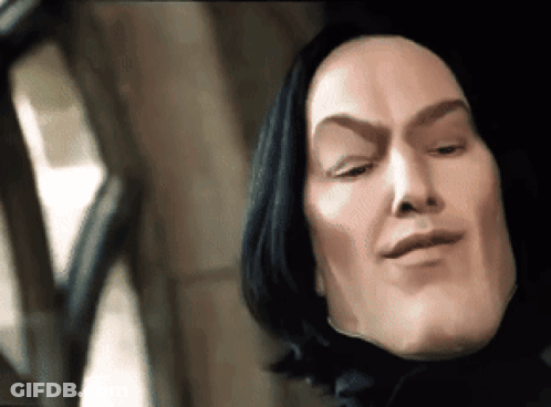 Man With Black Hair Close Up GIF