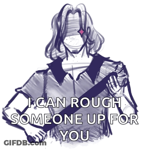 Man With Blindfolds Saying I Can Rough Someone Up For You GIF