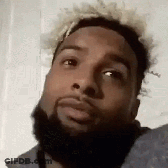 Man With Blonde Beard Making Funny Face GIF