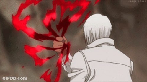 Man With Blood Coming Out Of Arm GIF