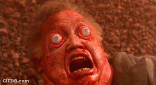 Man With Blood Coming Out Of Eyes GIF