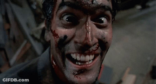 Man With Blood On Face And Mouth GIF
