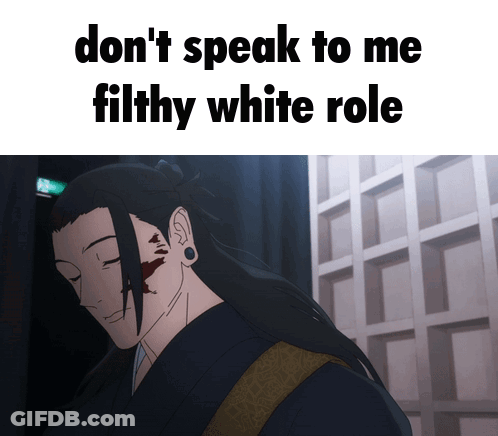 Man With Blood On Face Do Not Speak GIF