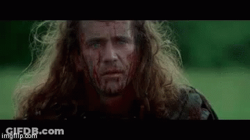 Man With Blood On Face GIF