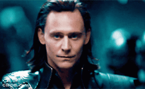 Man With Blue Background GIF