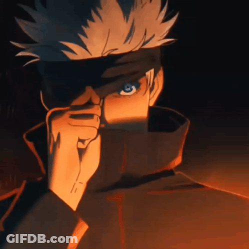 Man With Blue Eyes Covering Face GIF
