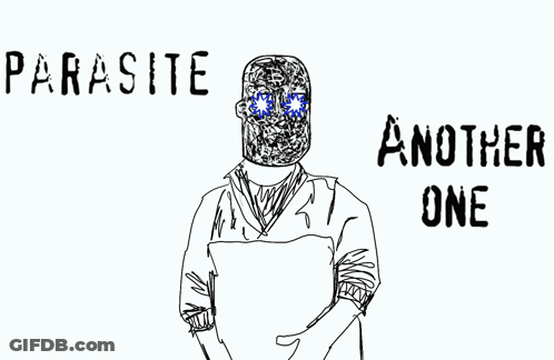 Man With Blue Eyes Parasite And Another One GIF