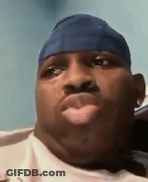 Man With Blue Headband GIF