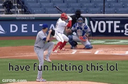 Man With Blue Paint Faces Sword-Wielding Crowd GIF