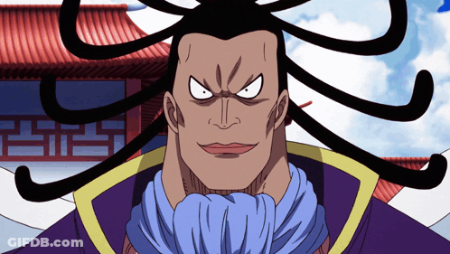Man With Blue Scarf And Purple Jacket GIF
