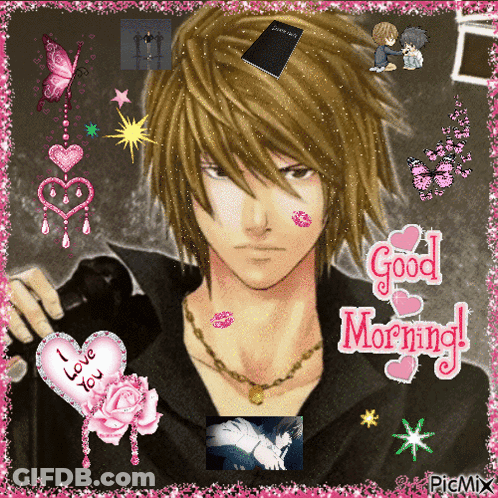 Man With Book On Head Good Morning GIF