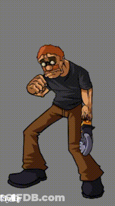 Man With Boxing Gloves GIF