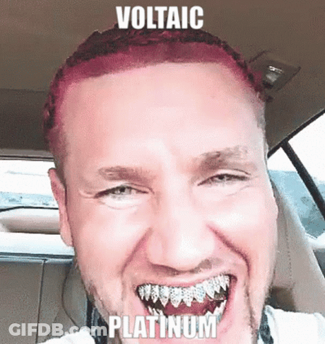 Man With Braces Smiling Voltaic Platinum GIF