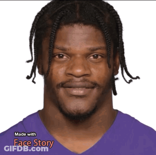 Man With Braids And Beard Made With Face Story GIF