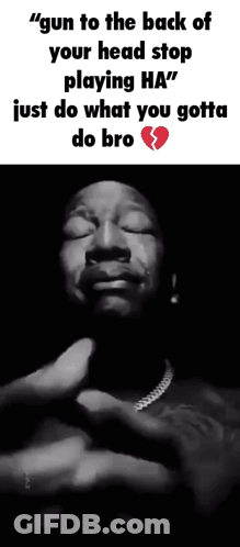 Man With Broken Heart GIF