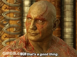 Man With But That's A Good Thing On His Chest GIF