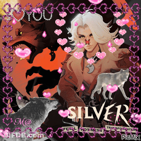 Man With Butterfly In Mouth Saying Silver GIF