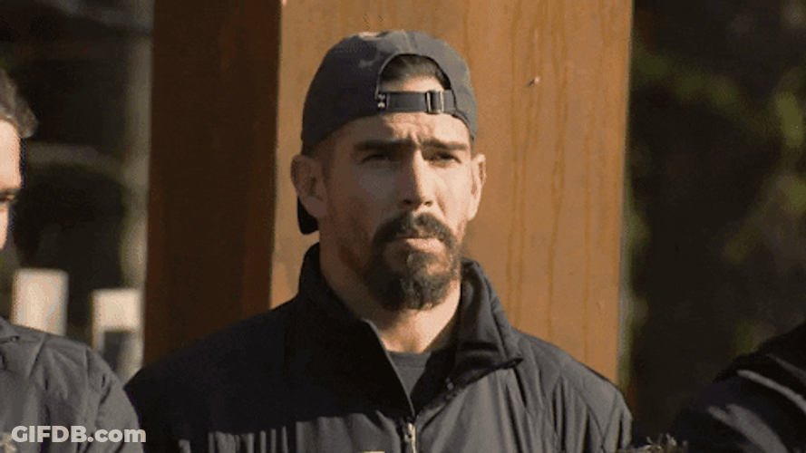 Man With Cap Nodding For The Challenge GIF