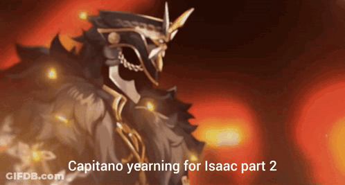Man With Capitano Yearning For Isaac Part 2 GIF