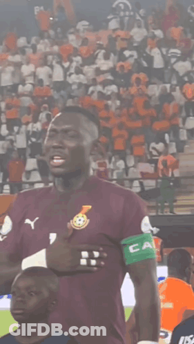 Man With Captain's Armband GIF