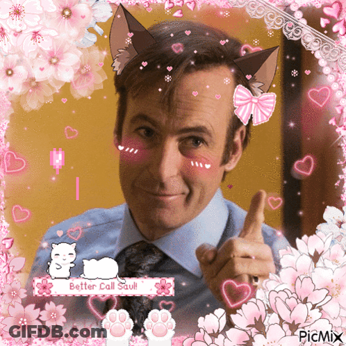 Man With Cat Ears Better Call Saul GIF