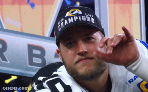 Man With Champions Hat Thumbs Up GIF