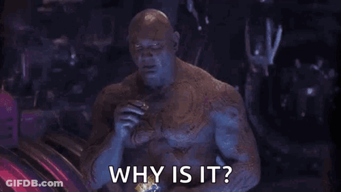 Man With Chest Tattoo Asking Why GIF