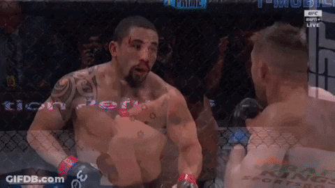 Man With Chest Tattoo Boxing Another Man GIF