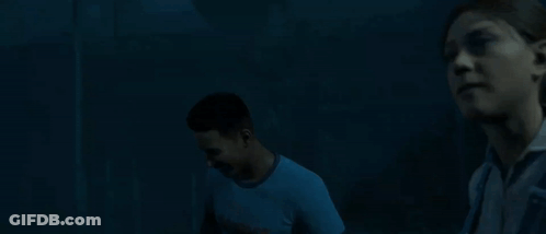 Man With Chest Tattoo Boxing Another Man GIF