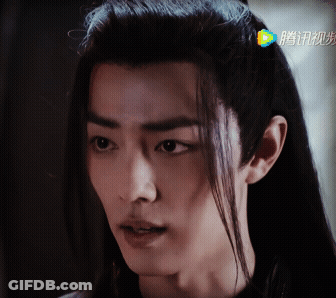 Man With Chinese Writing GIF