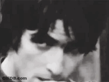 Man With Cigarette In Mouth GIF
