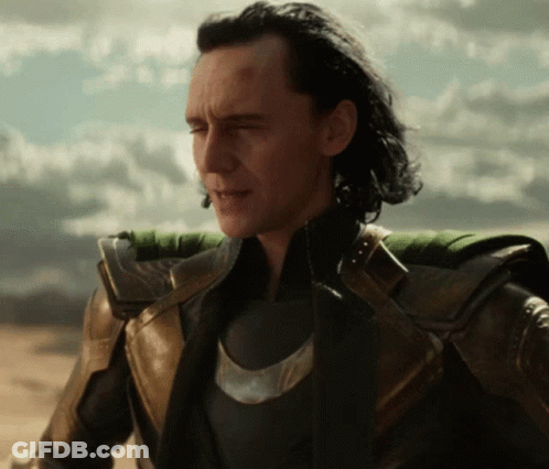 Man With Closed Eyes And Bruise On Forehead GIF