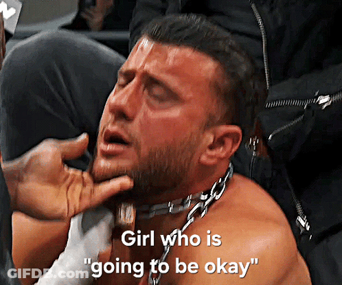 Man With Collar Saying Girl Who Is GIF