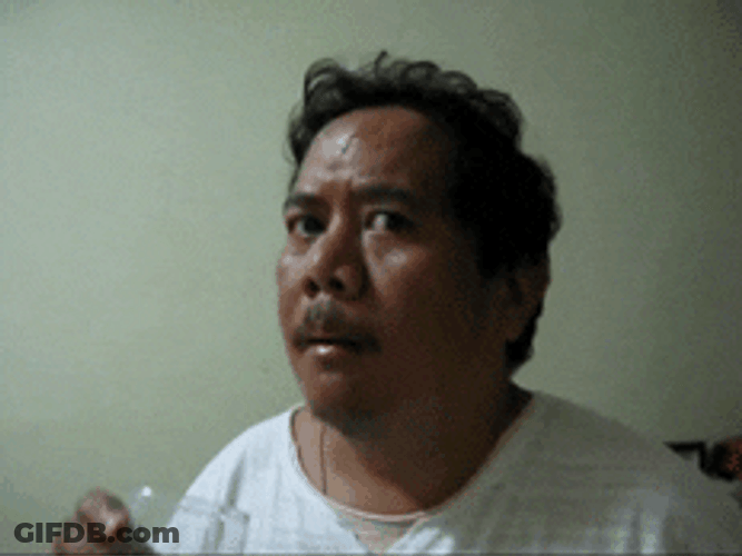 Man With Creepy Smile GIF