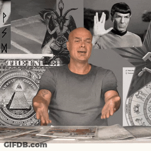 Man With Cross Earring Funny Face Don't Turn Back GIF