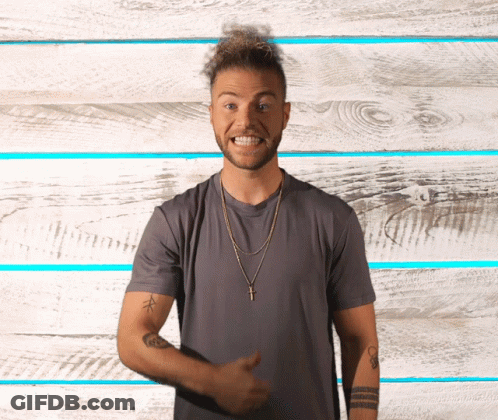 Man With Cross Necklace GIF