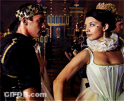 Man With Crown And Woman In White Dress GIF