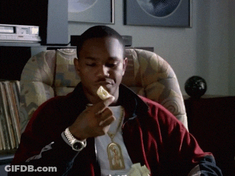 Man With Crown Holding Liquor GIF
