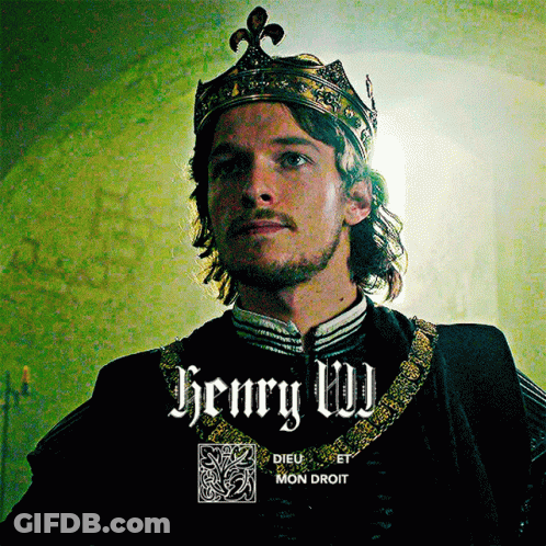 Man With Crown Named Henry GIF
