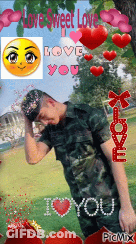 Man With Crown Saying Love Sweet Love I Love You GIF