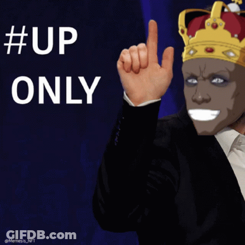 Man With Crown Thumbs Up GIF