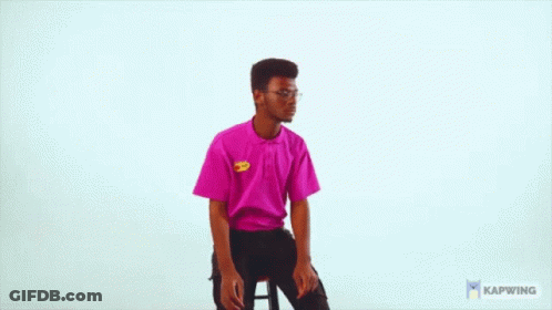 Man With Crutches Saying We're Pretty Familiar With Each Other GIF