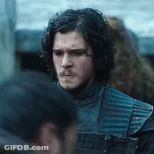 Man With Curly Hair And Beard Making Funny Face GIF