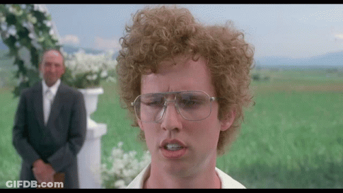 Man With Curly Hair And Glasses GIF